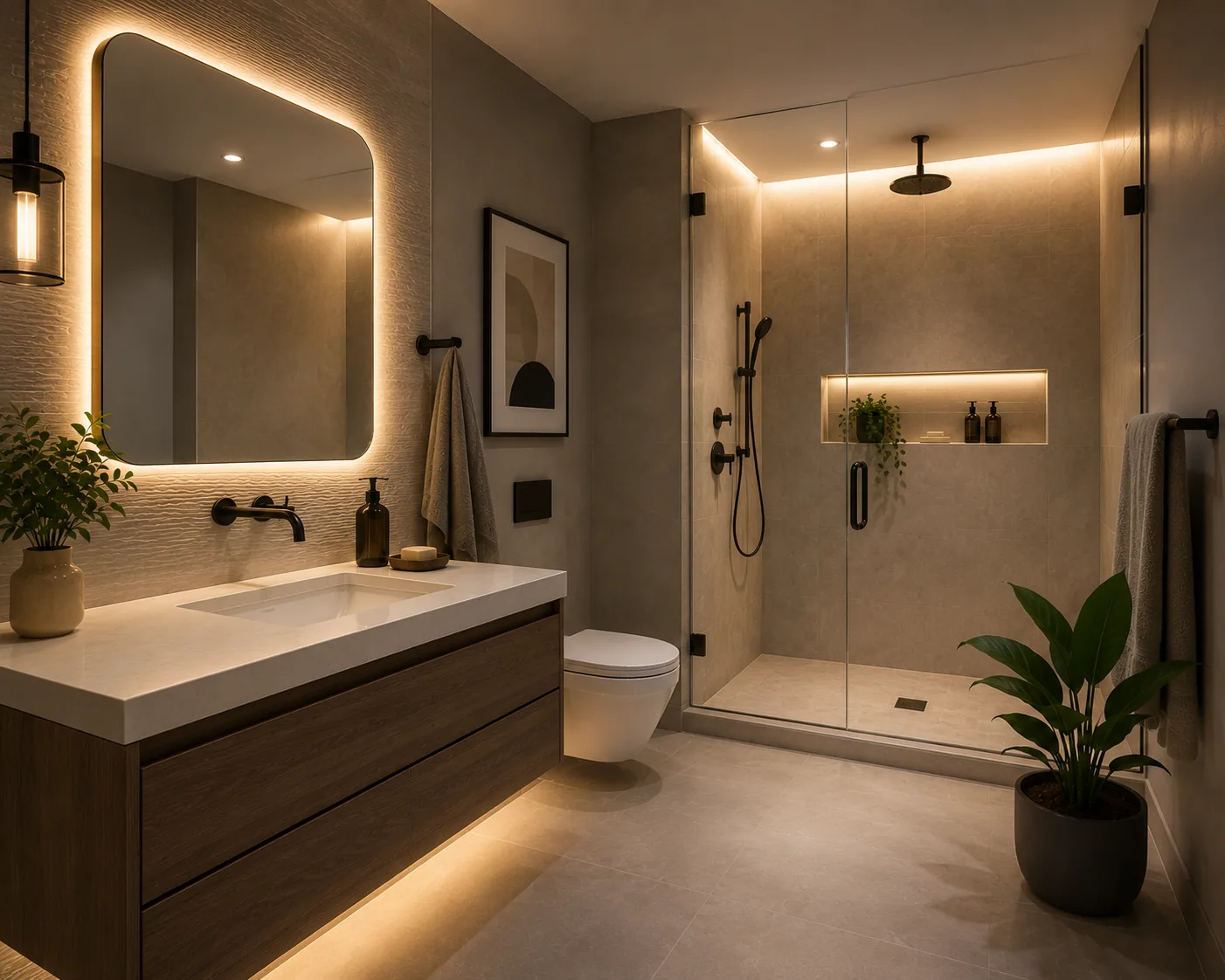 Innovative Lighting Concepts for a Stunning Bathroom Transformation