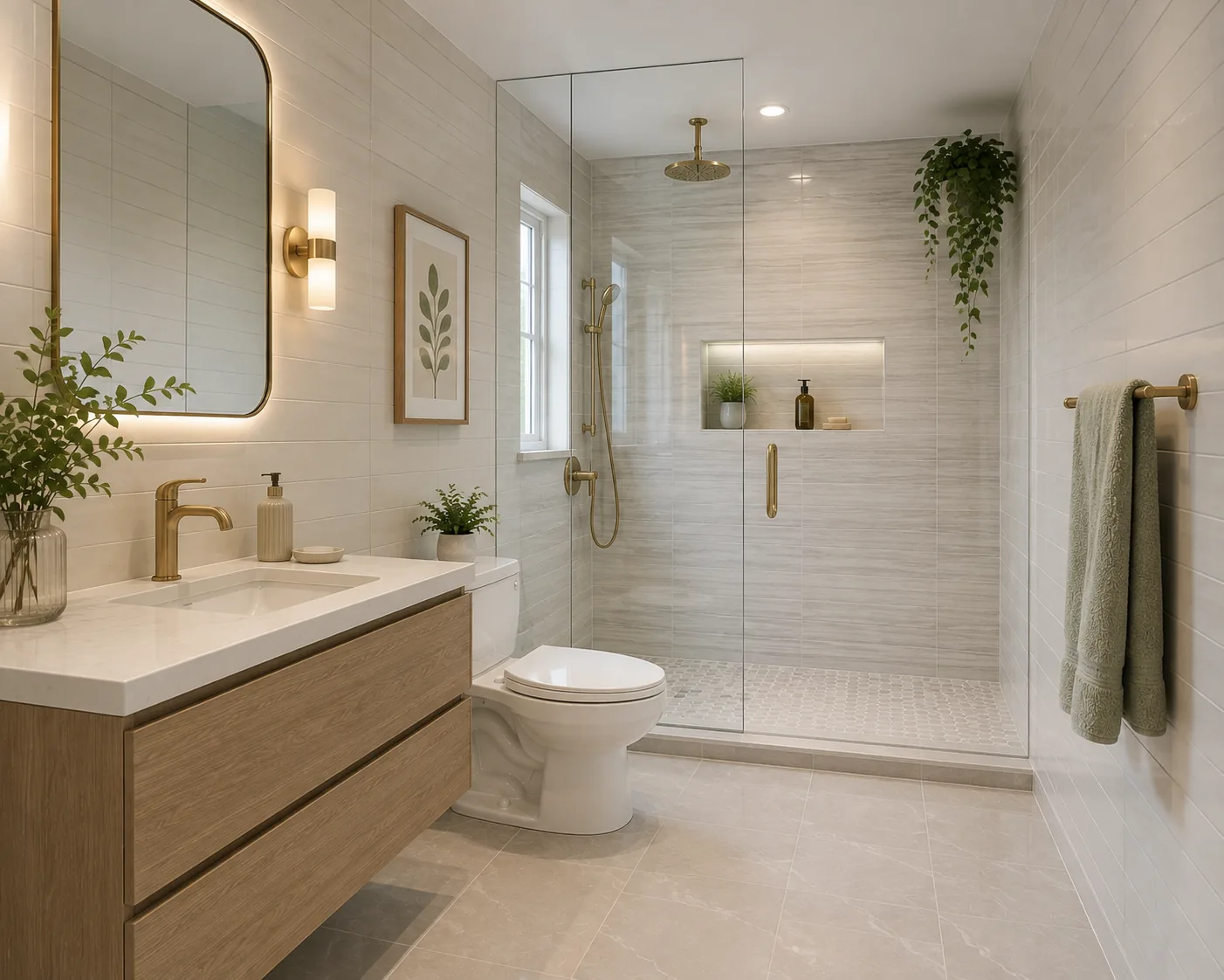 Tile Designs That Enhance Small Bathrooms for a More Spacious Feel