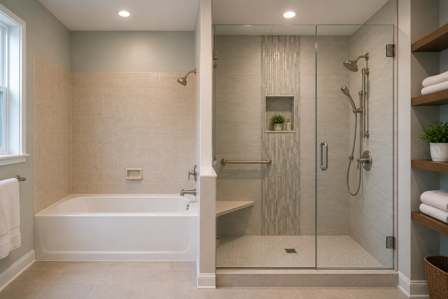 Transforming Your Tub to a Shower: Costs, Steps, and What Homeowners Can Anticipate
